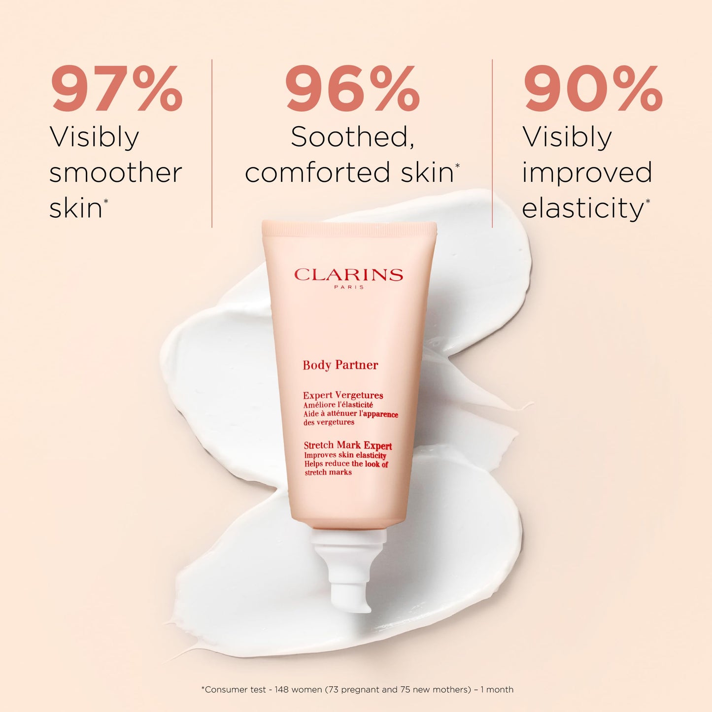Clarins Tonic Oil + Body Partner Stretch Mark Cream Bundle