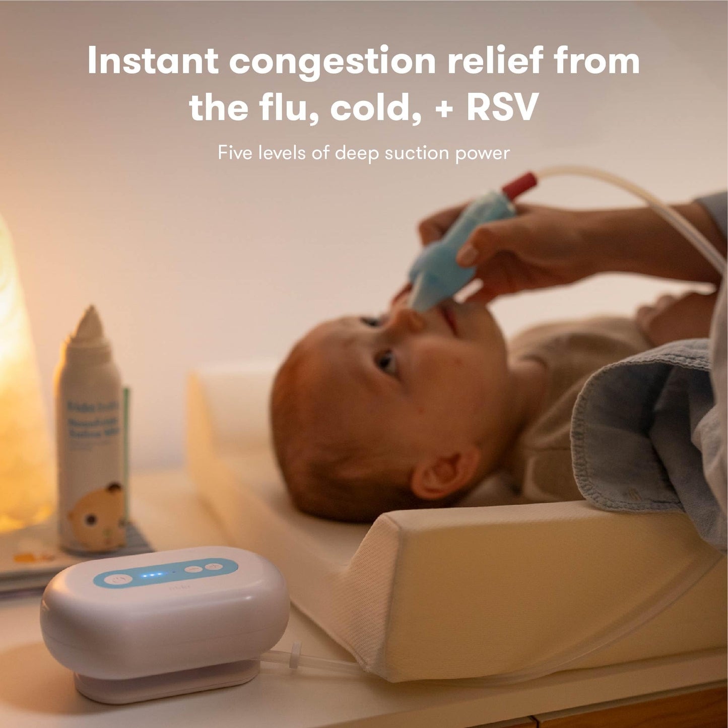 Frida Baby NoseFrida Pro – Electric Nasal Aspirator for Baby & Toddler
