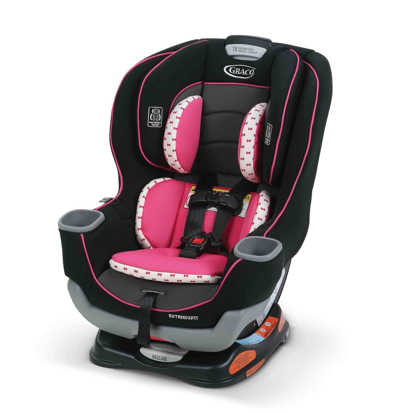 Graco Extend2Fit Kenzie Convertible Car Seat (Infant to Toddler, 4–65 lb)