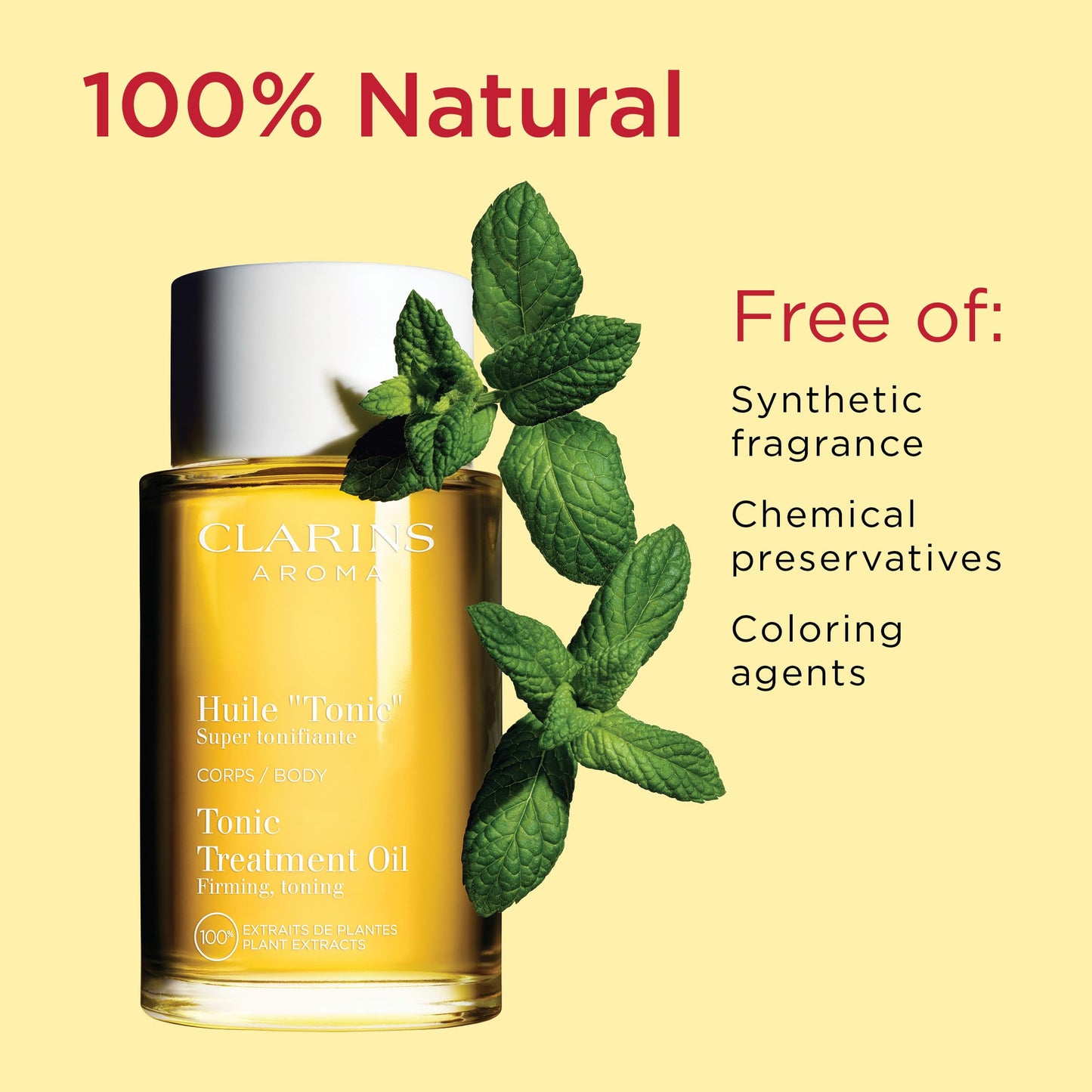 Clarins Tonic Oil + Body Partner Stretch Mark Cream Bundle