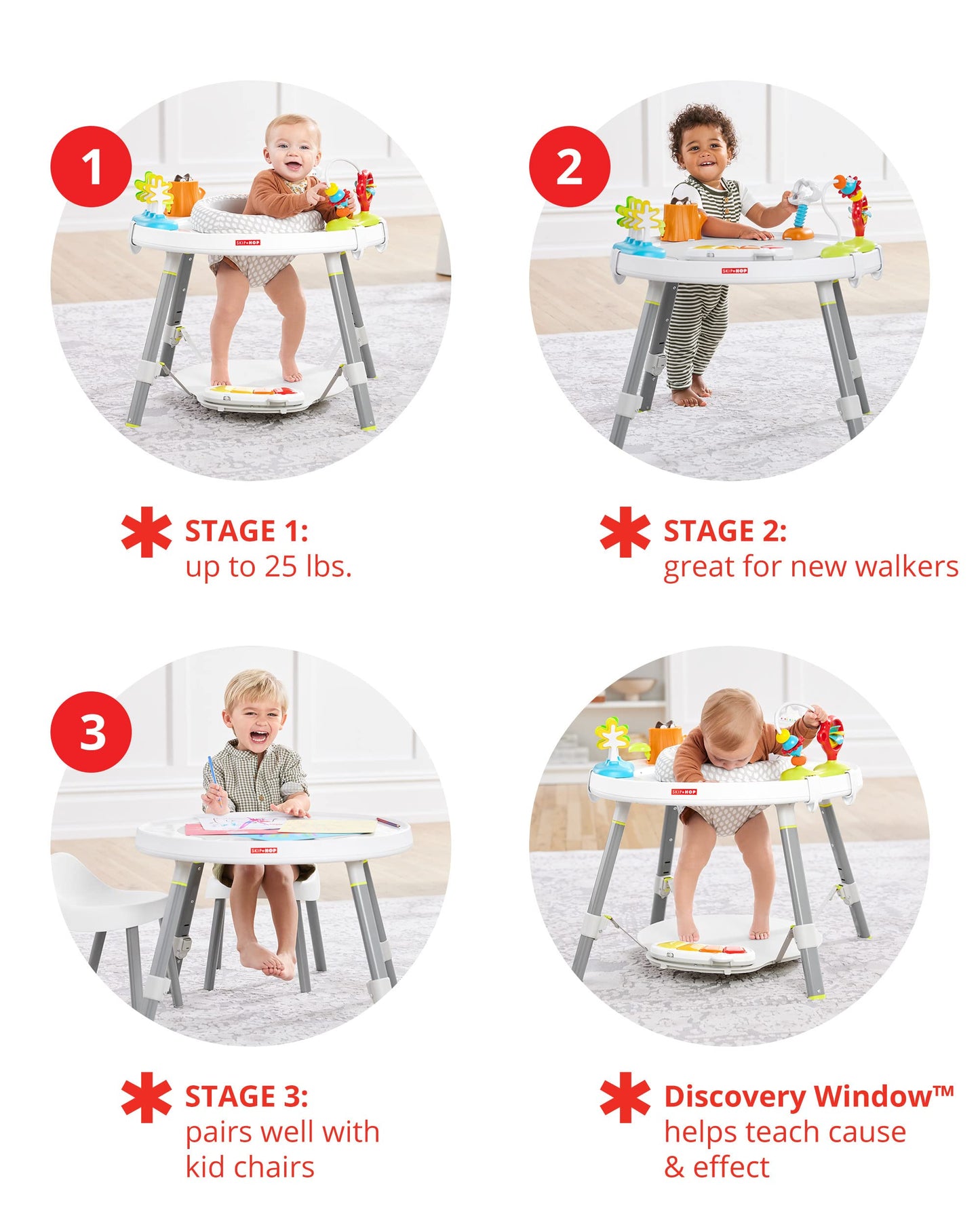 Skip Hop Baby Play Center – Explore & More Activity Seat
